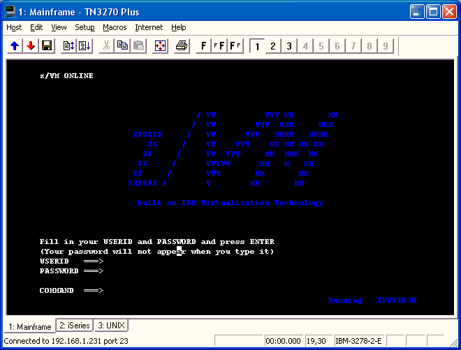 TN3270 Plus Screenshot